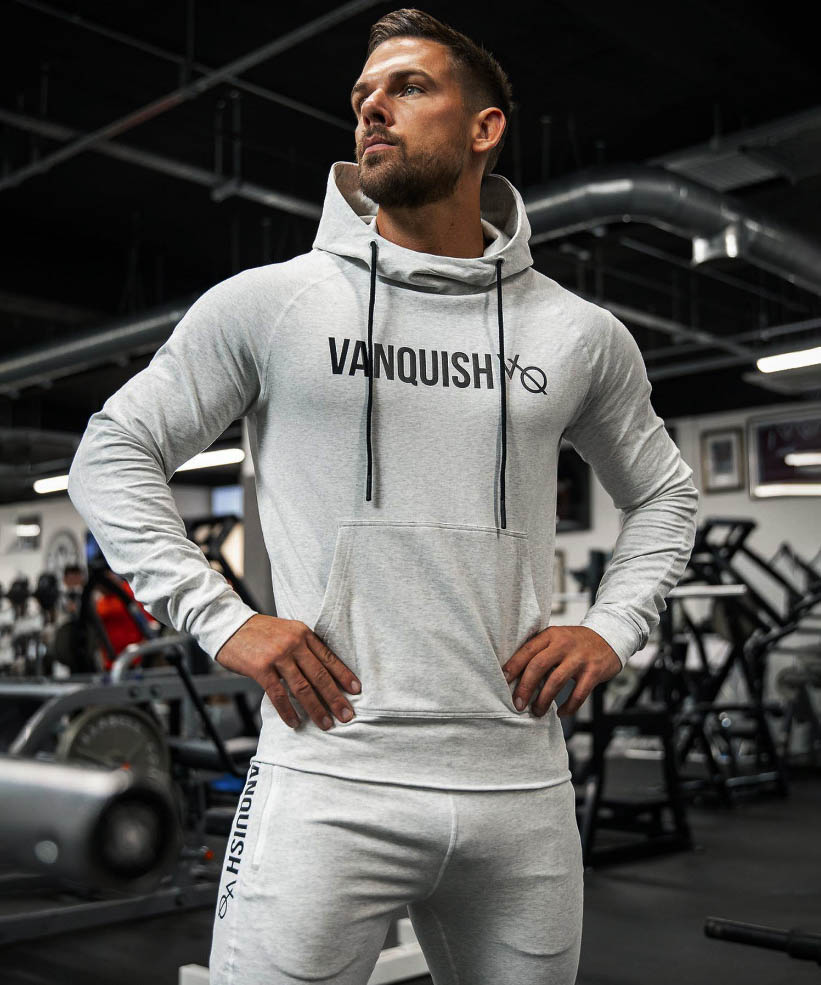 

Серый спортивный костюм VQH 6618 XXL цвет серый
