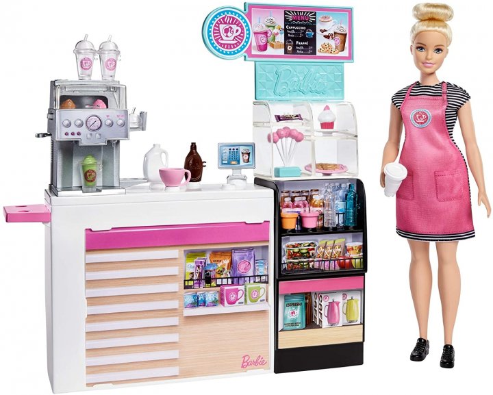 

Кукла Барби Игра Кофейня Babrie Coffeу Shop Playset Mattel