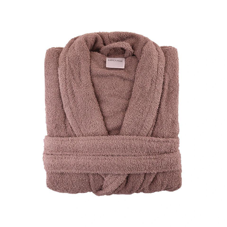 

Халат махровый Karaca Home - Back To Basic vizon кофе, Халат махровый Karaca Home - Back To Basic vizon кофе L/XL