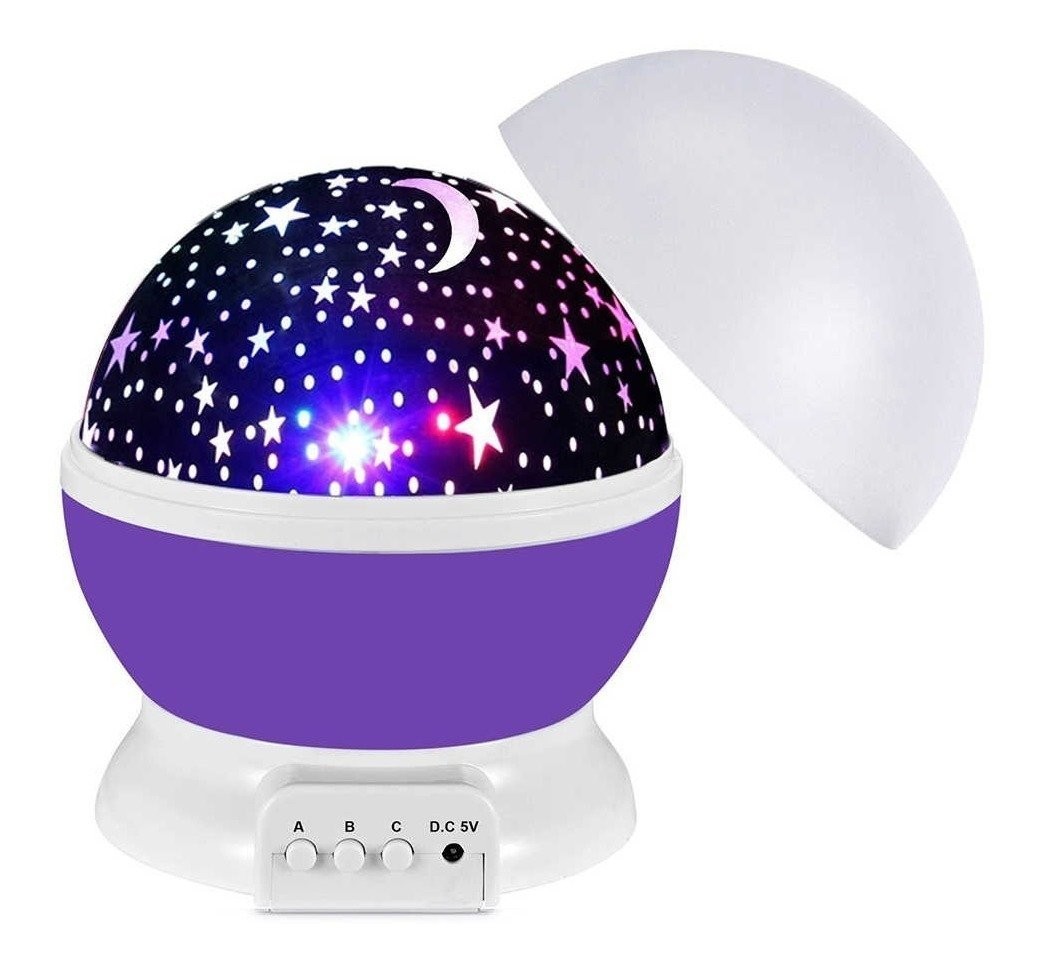 

Ночник Star Master Dream проектор звездного неба шар фиолетовый
