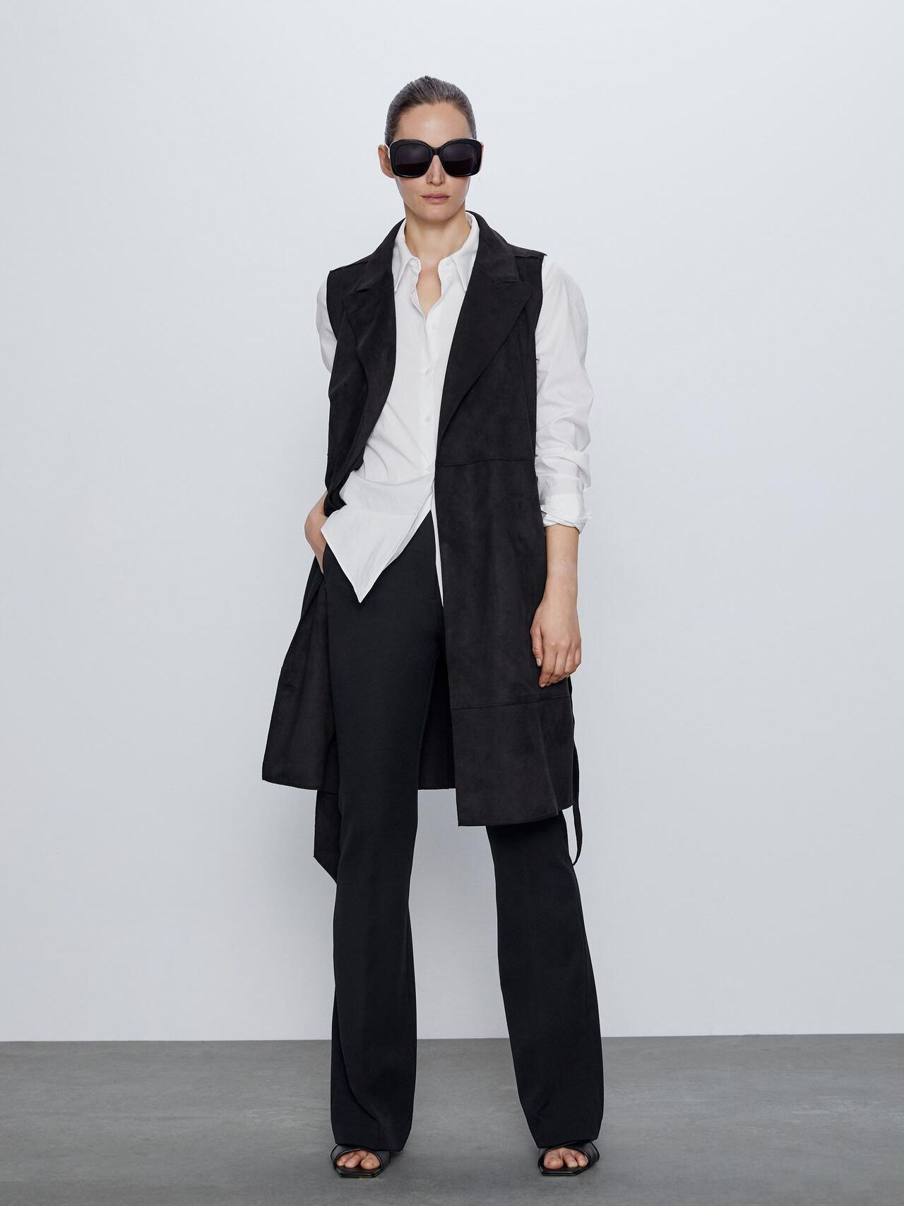 

Жилет Zara 6318/025/800-AAAD S Черный