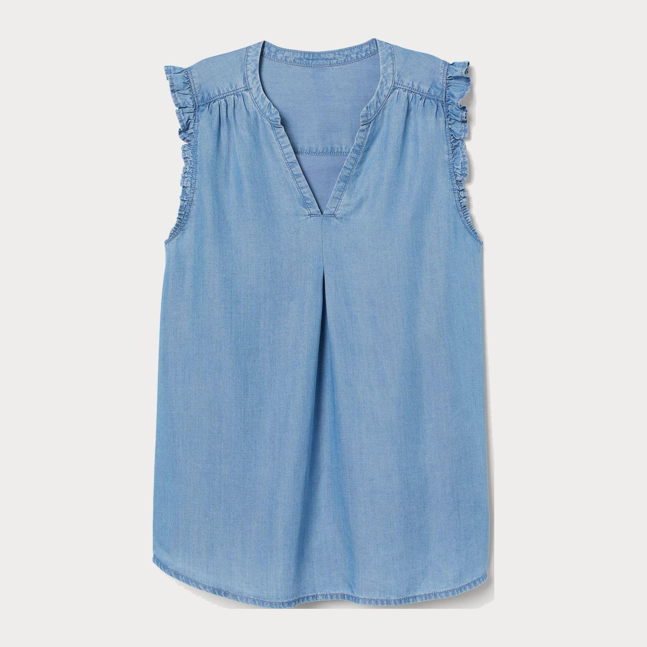 

Блузка для беременных H&M 8665781-ACXD S Синяя