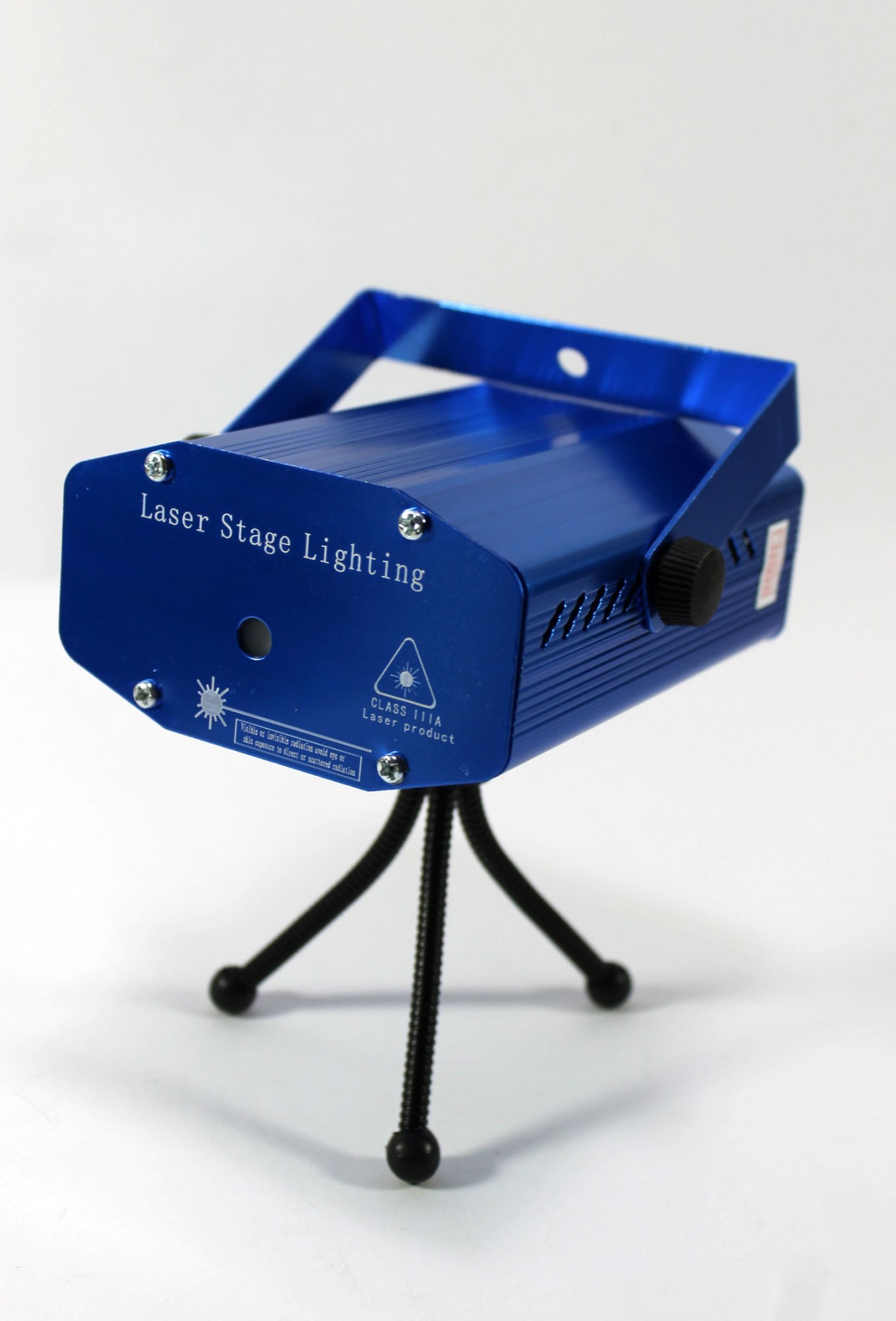 

Лазерный проектор Laser 6 картинок в 1 стробоскоп диско лазер c триногой Синий