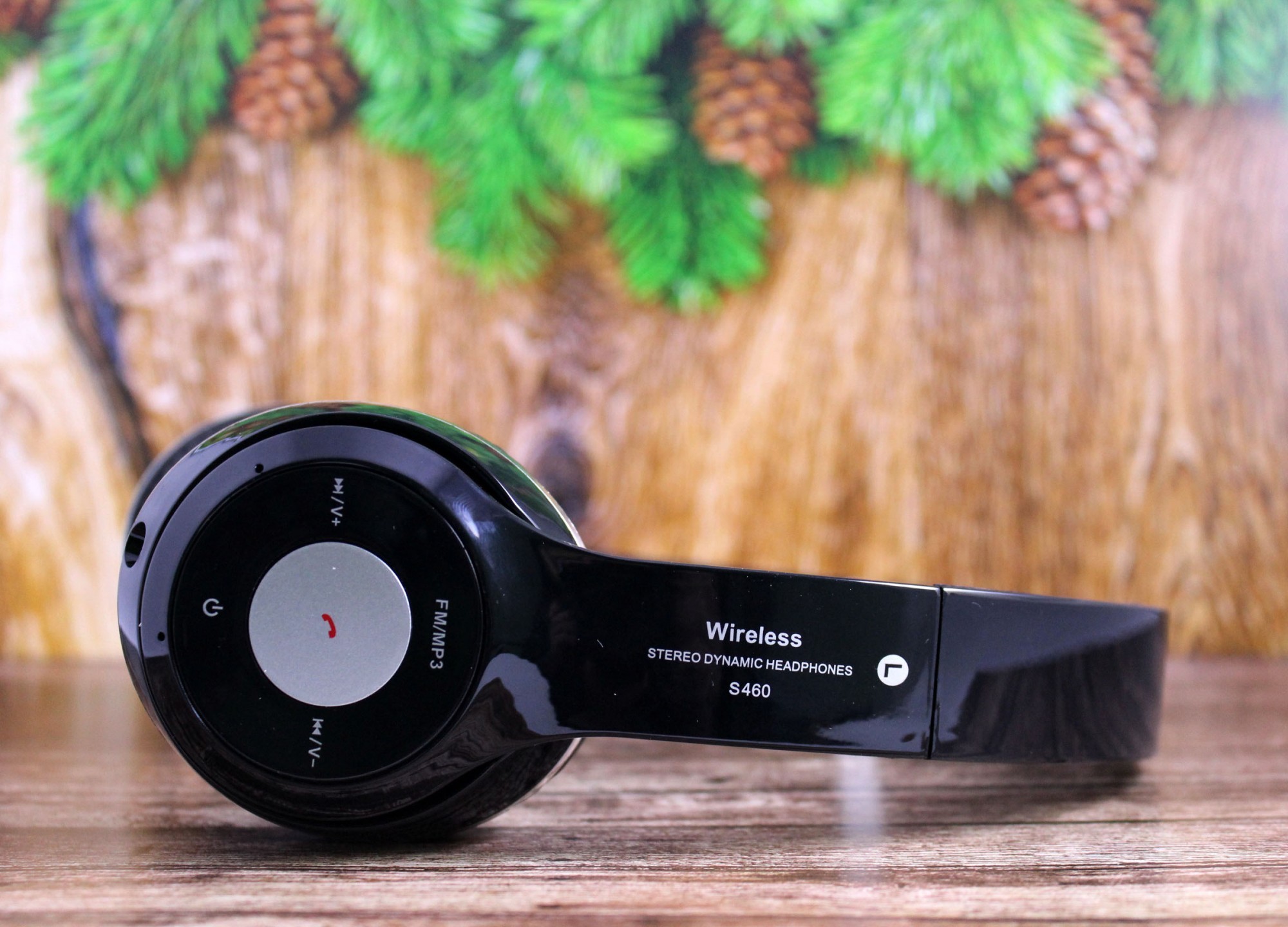 

Беспроводные Bluetooth наушники Sodo S460 с ФМ радио mp3 Черные