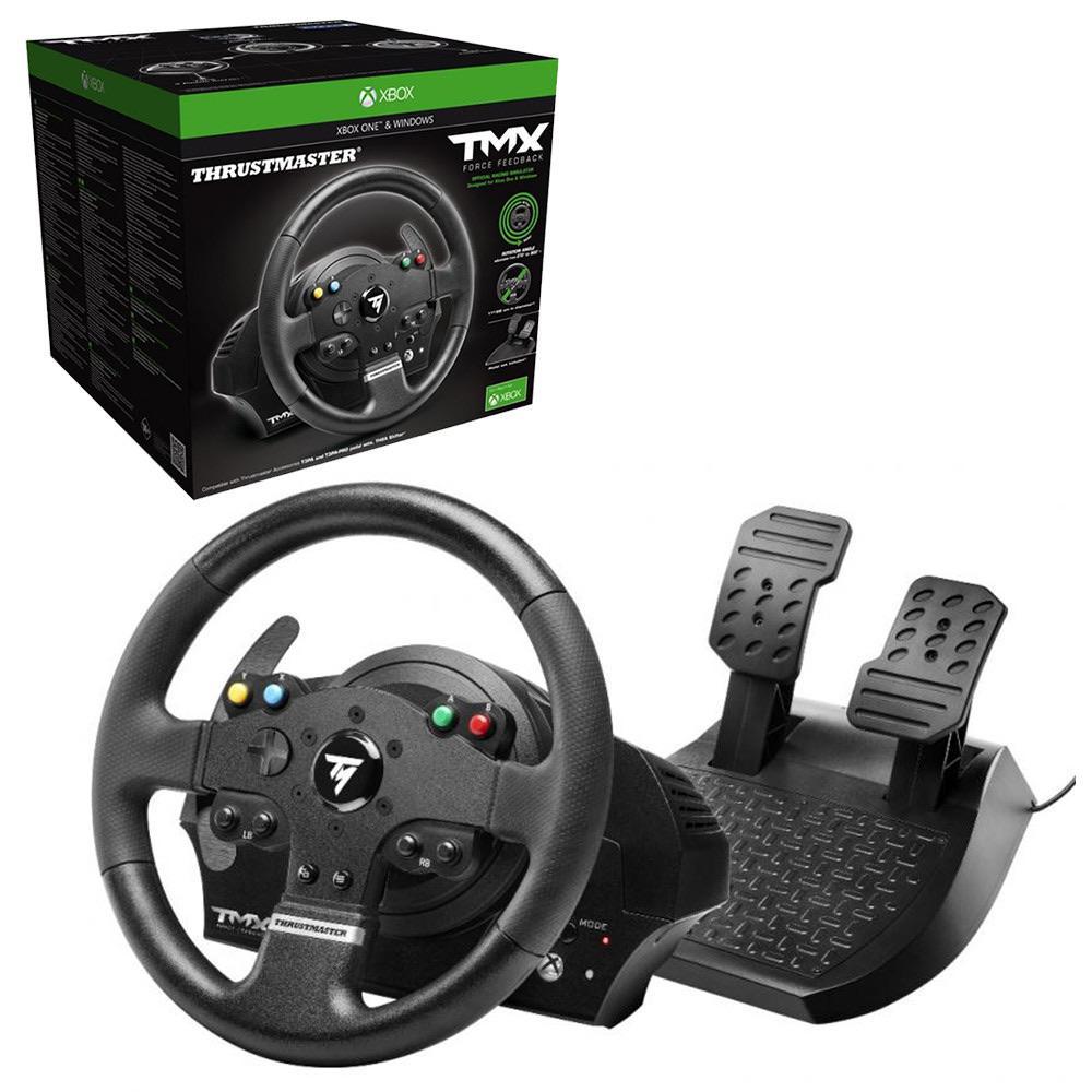 

Руль игровой Thrustmaster TMX Force Feedback Черный для Xbox One + ПК с педальным блоком