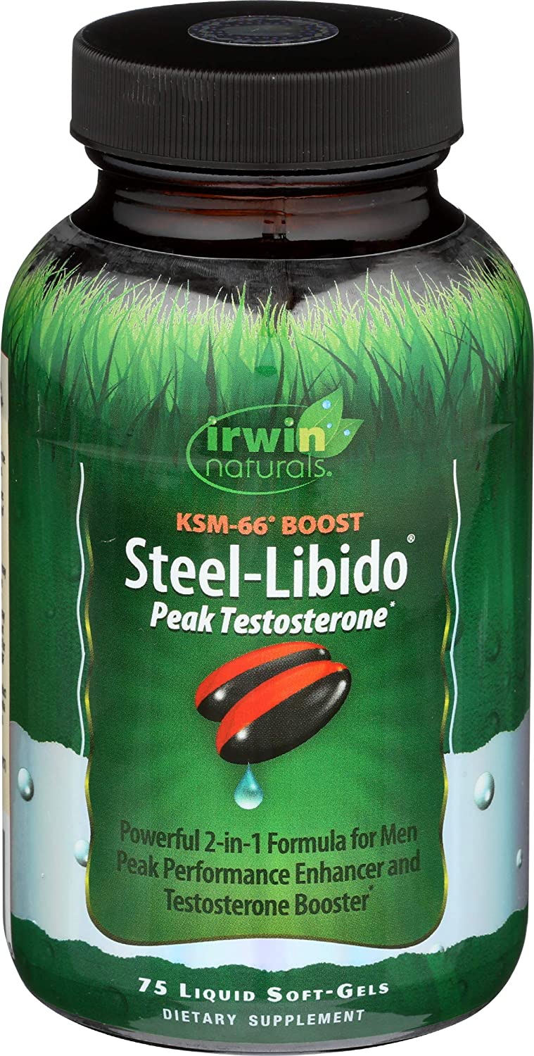 

Бустер тестостерона Irwin Naturals Steel-Libido Peak Testosterone 75 капсул (4384303576)