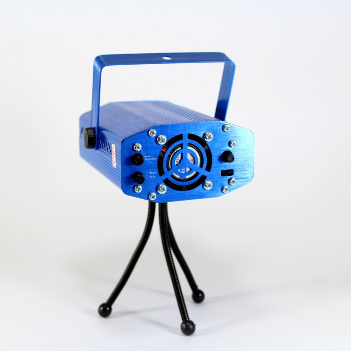 

Диско LASER YX09A HJ09 2 in 1, Лазерный проектор с акустическим контролем, Диско лазер, Лазер звездное небо
