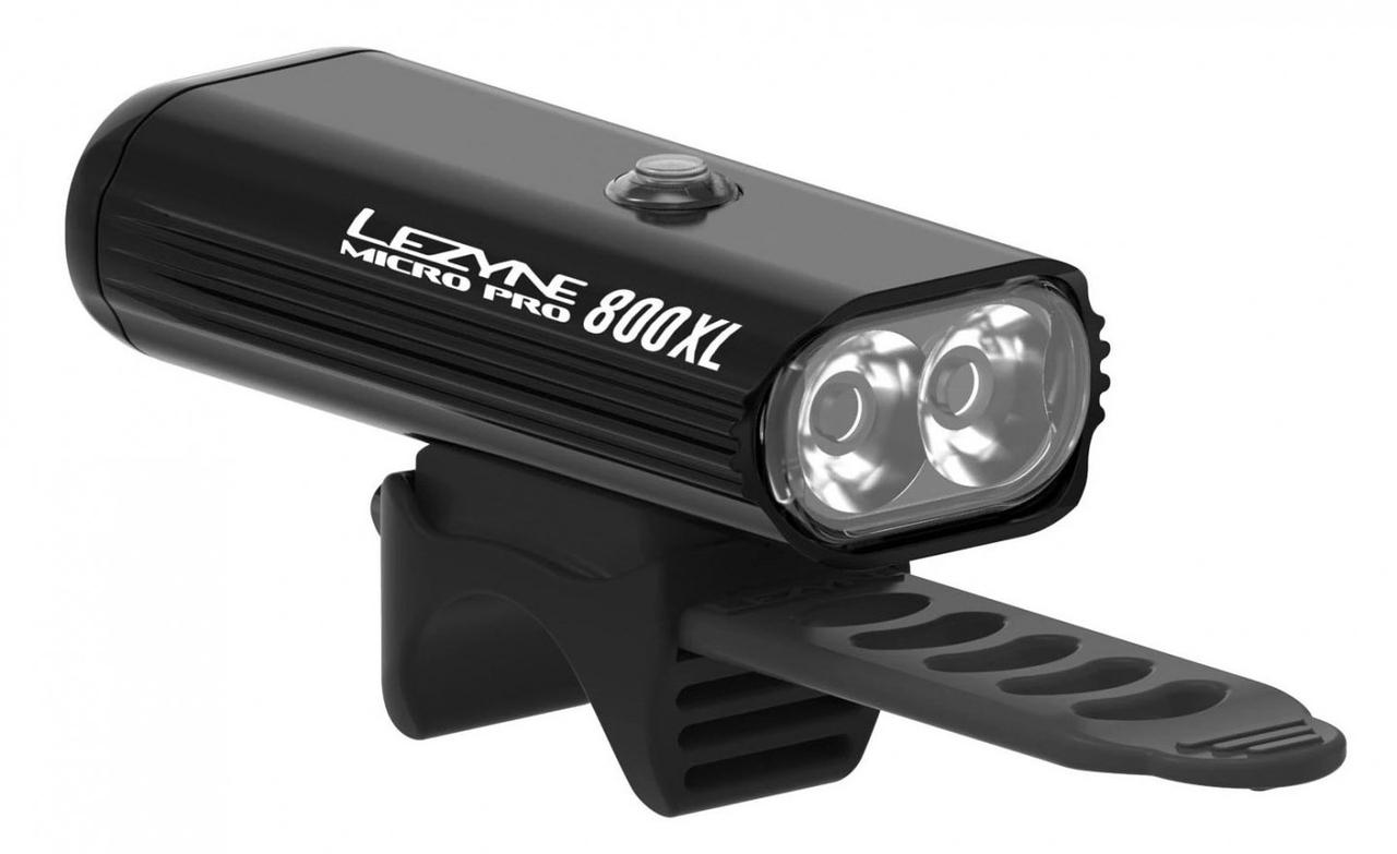 

Велосипедная фара Lezyne MICRO DRIVE PRO 800XL Чорный 800 люмен, алюминиевый корпус