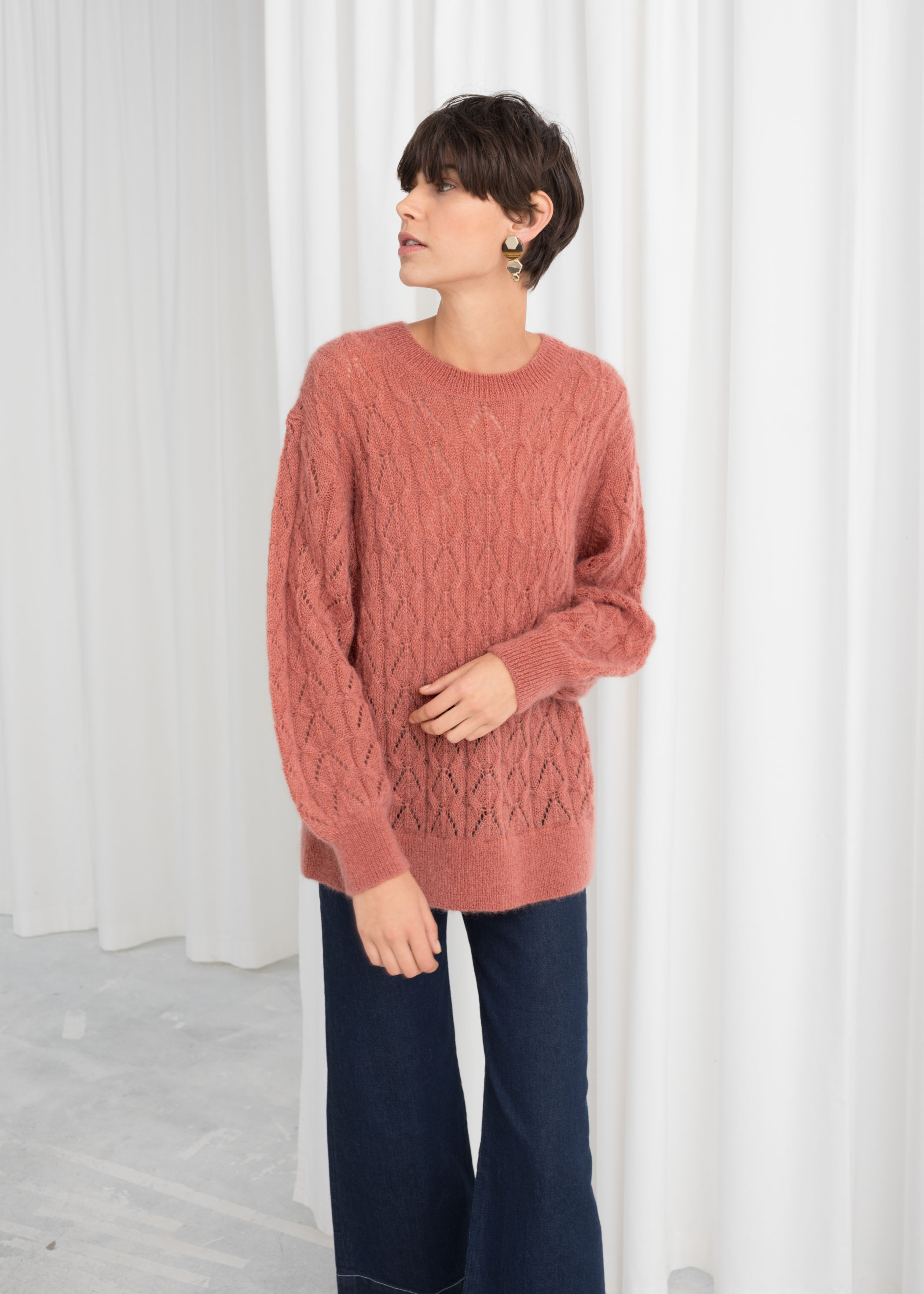 

Джемпер & Other Stories 0681881-001  терракотовый, Джемпер & Other Stories 0681881-001 M терракотовый