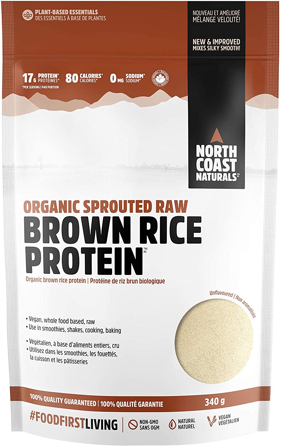 

Протеин North Coast Naturals Brown Rice Protein 340 г (627933100029)