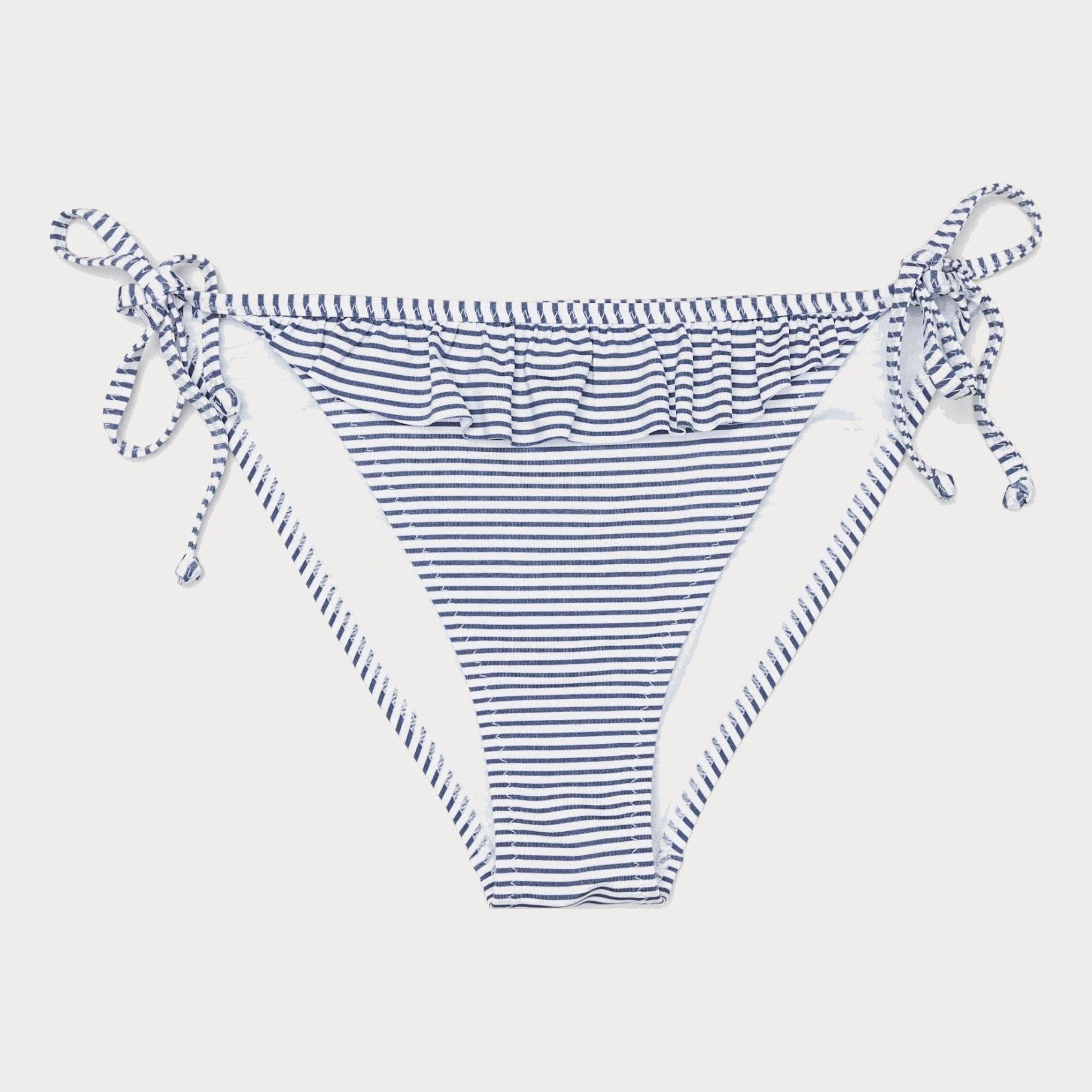 

Нижняя часть купальника H&M 5862577-AAKA 38 Бело-синяя в полоску