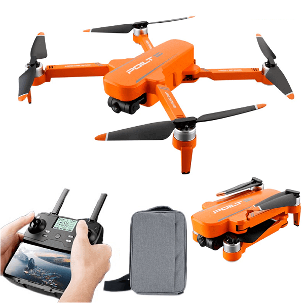 

Квадрокоптер JJRC X17 Orange − дрон з 6K і HD-камерами, ESC, 5G WI-FI, GPS, FPV, БК мотори, 1км, до 30 хв. + сумка (k440)