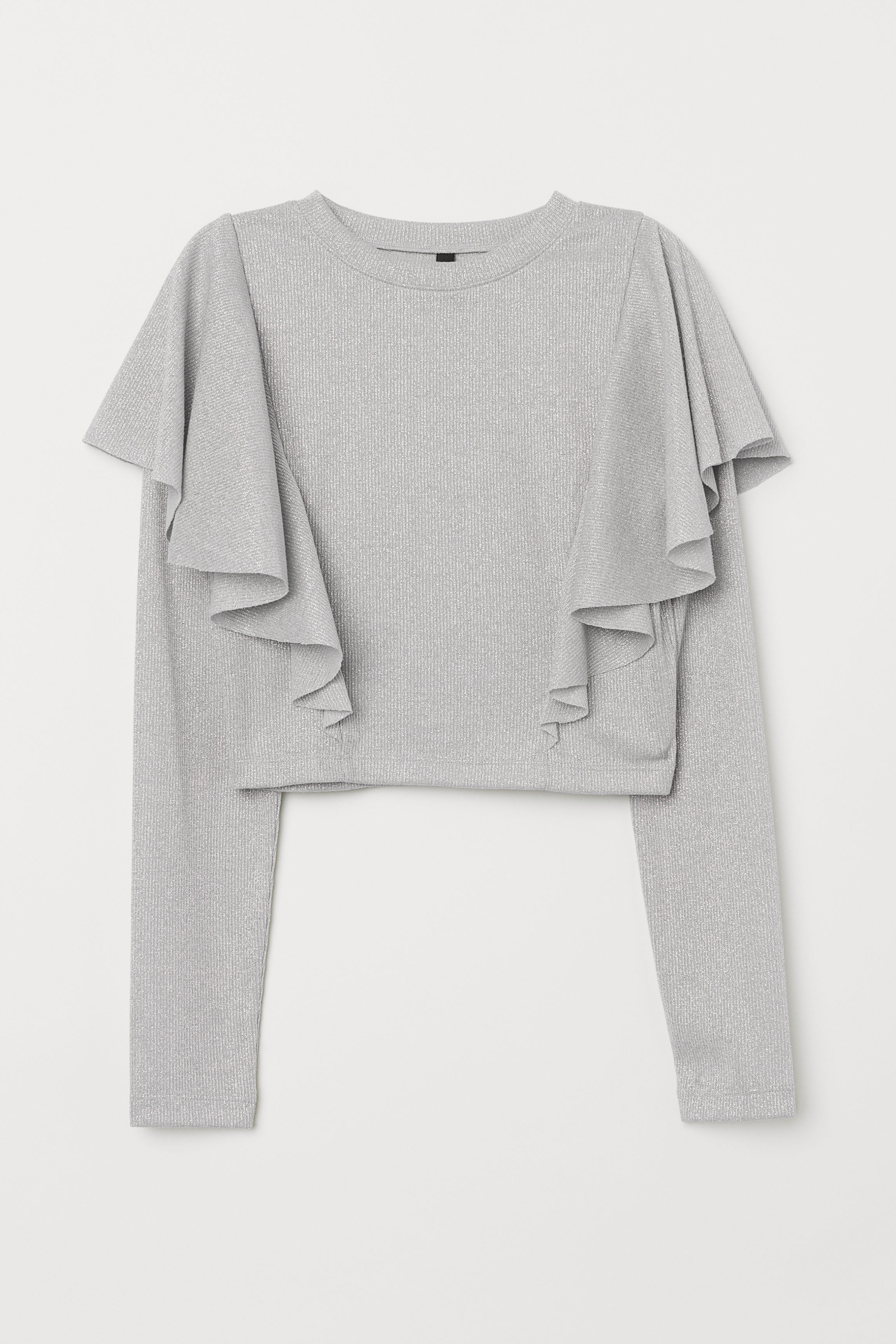 

Джемпер H&M 0639727 S серебристый