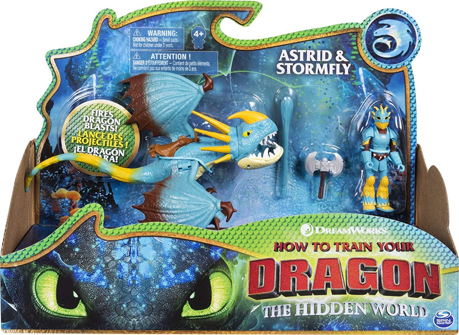 

Набір Spin Master Dragons Astrid and Stormfly Як приборкати дракона - 3 з дракона Громгільда та вершника Астрід (6052269) (SM66621/7335) (778988167335)