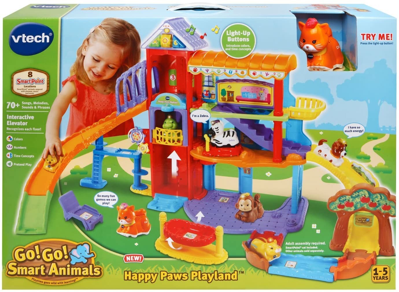 Ігровий набір VTech Go! Go! Smart Animals Happy Paws Playland 