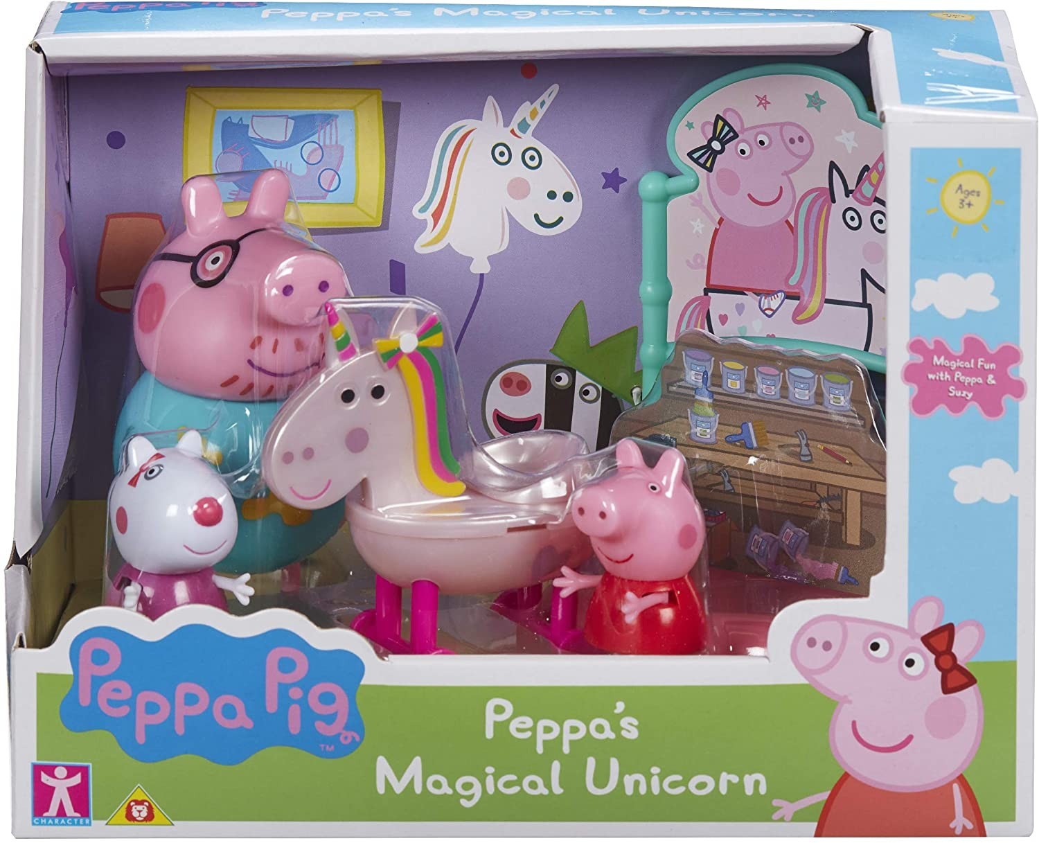 

Ігровий набір Peppa Pig Peppas's Magical Unicorn Свинка Пеппа Магічний Єдиноріг (07171) (B081RZ83LW)