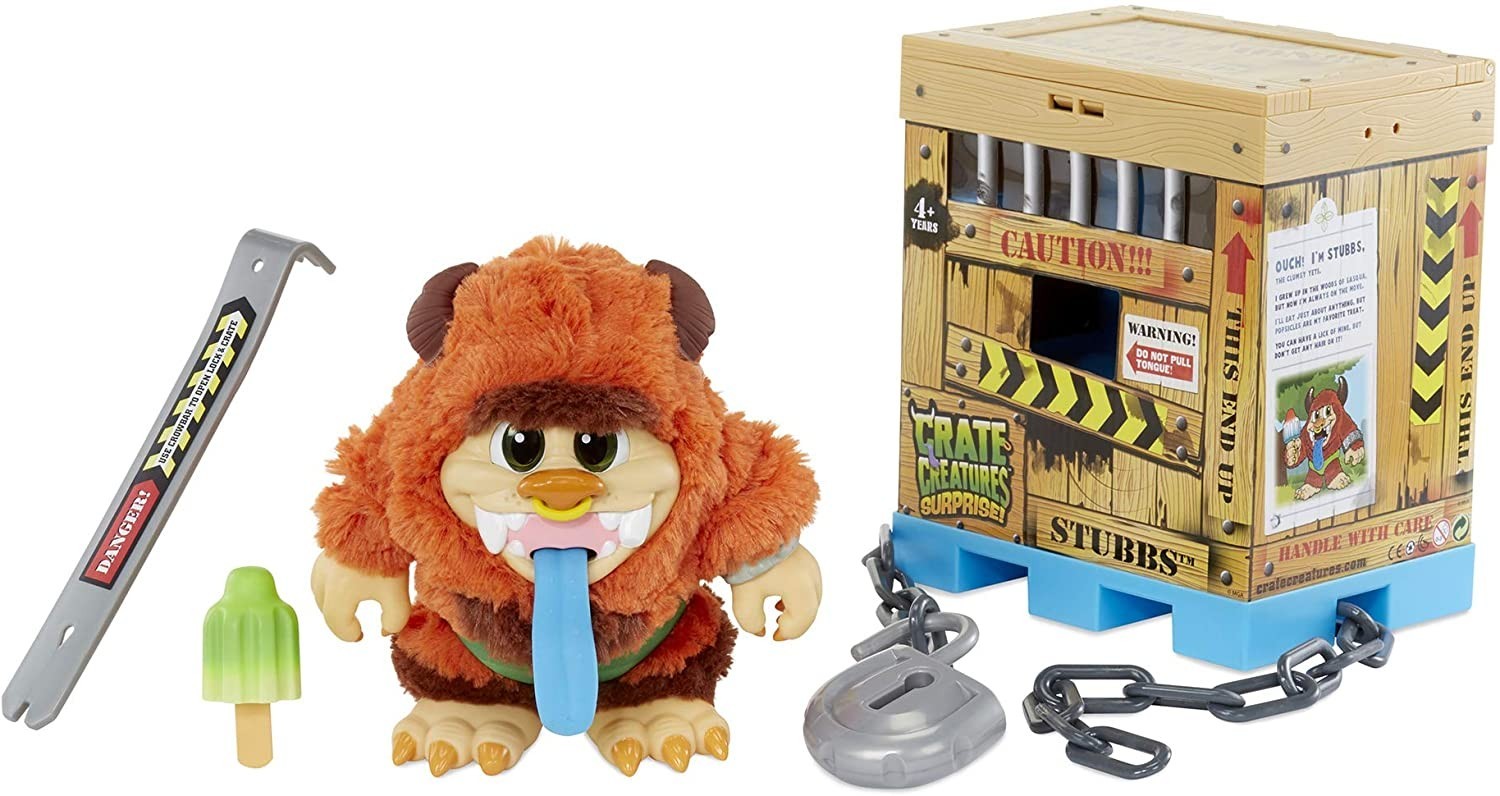 

Інтерактивна іграшка Crate Creatures Surprise-Stubbs Монстр 20 см, звук (556022) (B07CGL2LXH)