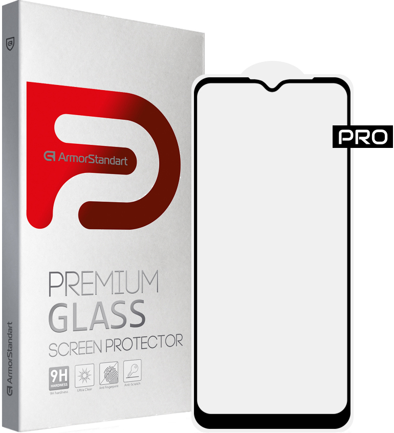

Защитное стекло ArmorStandart Pro для Xiaomi Redmi Note 10 5G/Poco M3 Pro Black