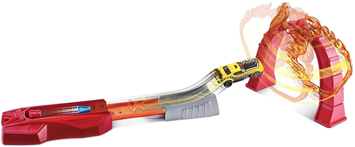 

Трек Hot Wheels Flame Jumper Стрибок через вогняне кільце (FTH81)