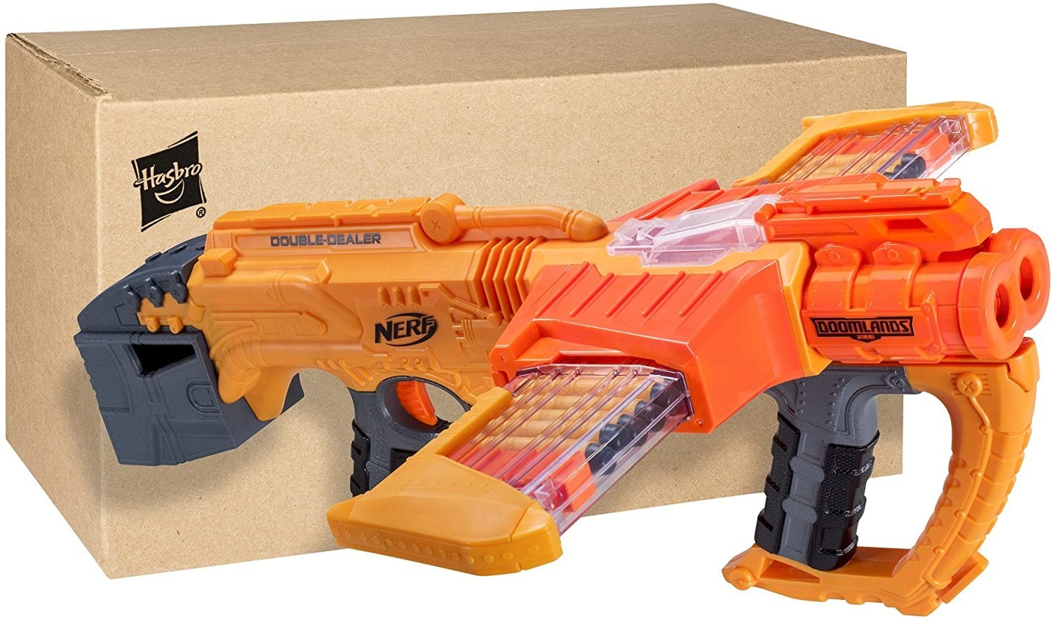 

Бластер Nerf Double Dealer Doomlands Blaster (B5367F07) (B018KLHWVK)