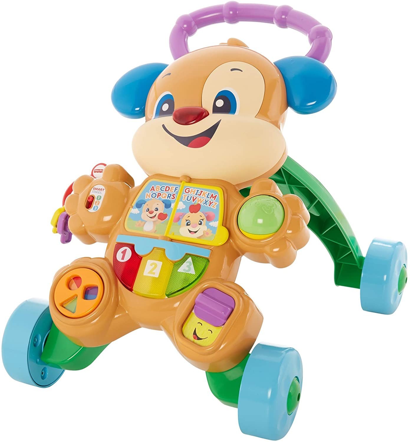 

Ходунки - штовхач Fisher-Price Laugh & Learn, Puppy Walker Розумне цуценя зі звуковими ефектами (FHY94)