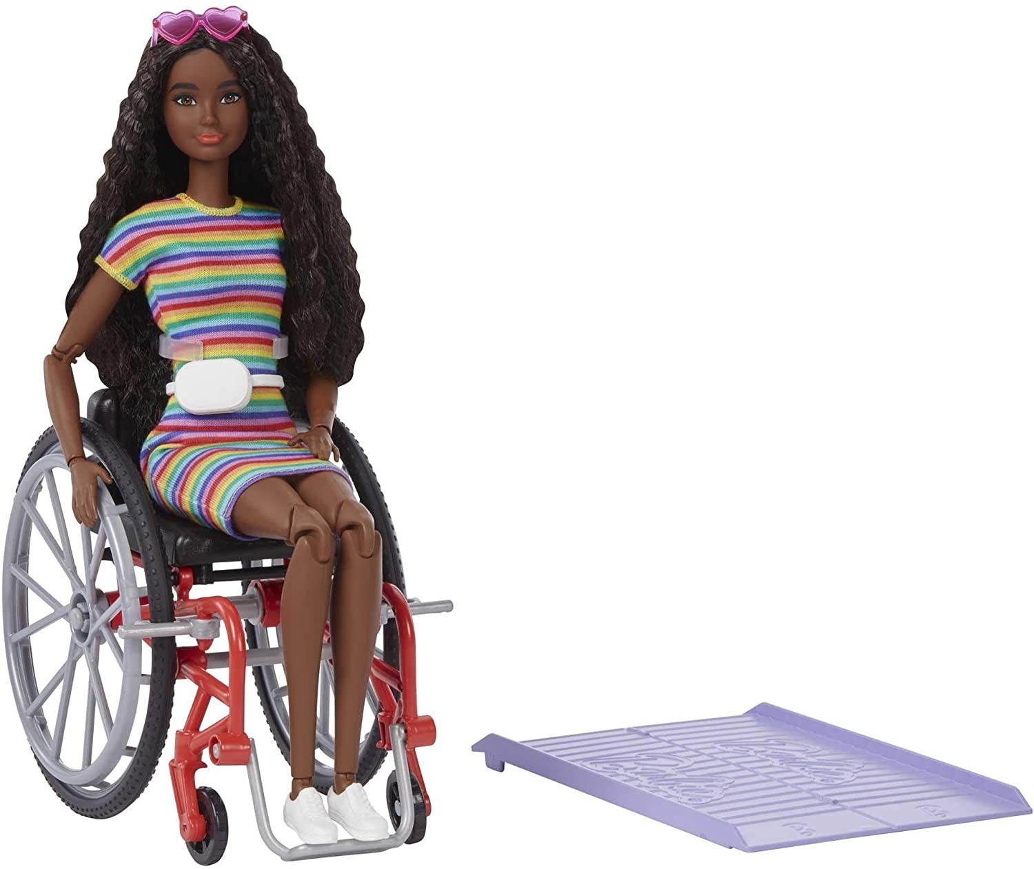 

Кукла Barbie Fashionistas Doll #166 Барби на инвалидной коляске (GRB94)