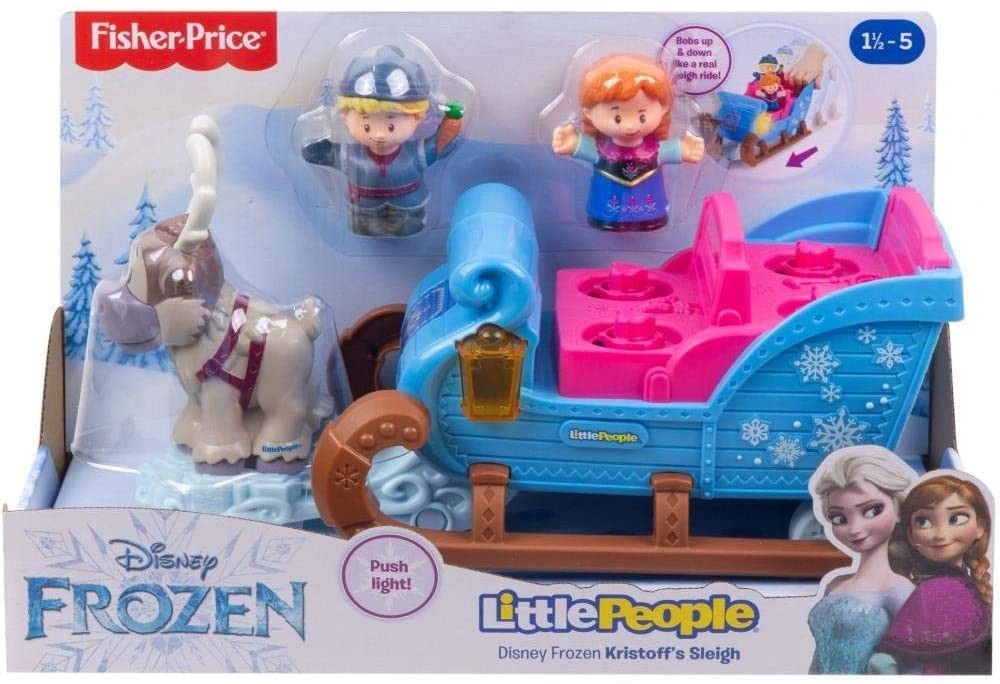 

Игровой набор Fisher-Price Disney Frozen Kristoff's Sleigh by Little People Сани Кристоффа (GGV30)