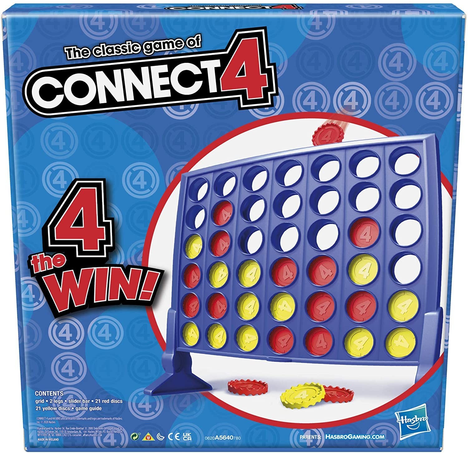 Настольная логическая игра Hasbro Connect 4 Game Собери 4 (A5640) – фото,  отзывы, характеристики в интернет-магазине ROZETKA от продавца: VRS |  Купить в Украине: Киеве, Харькове, Днепре, Одессе, Запорожье, Львове