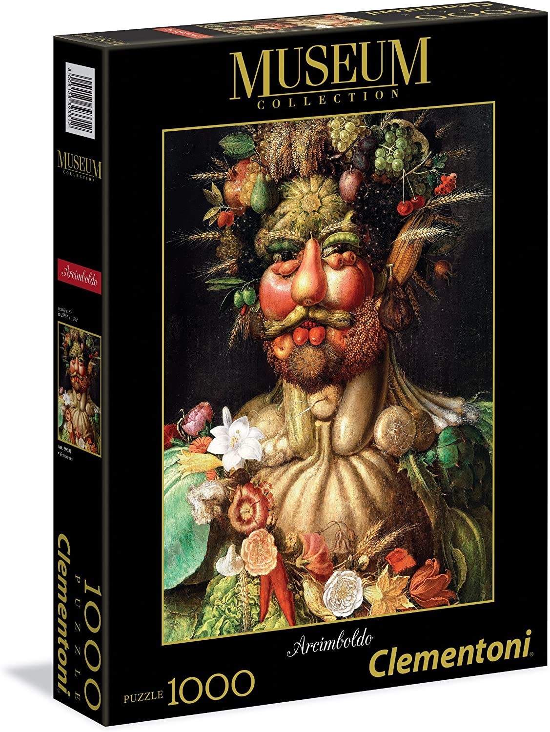 

Пазл Clementoni Arcimboldo Vertumne Museum Collection Музейная Коллекция - 1000 шт. (393312)