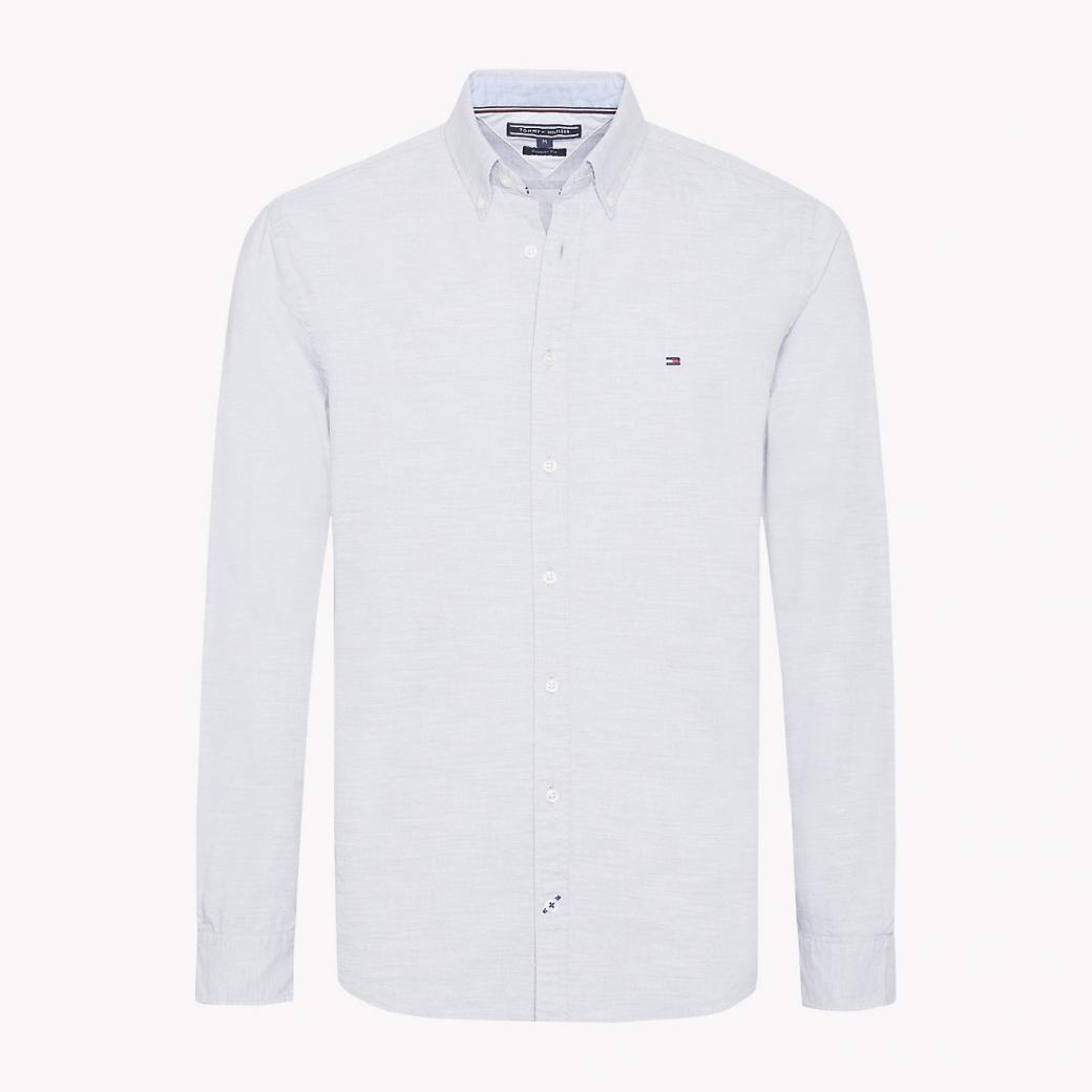 

Рубашка Tommy Hilfiger MW0MW07681 S Светло-серая