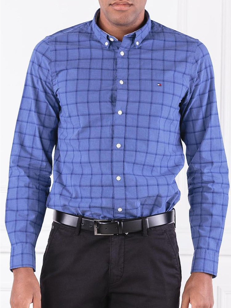 

Рубашка Tommy Hilfiger MW0MW07823 S Синяя