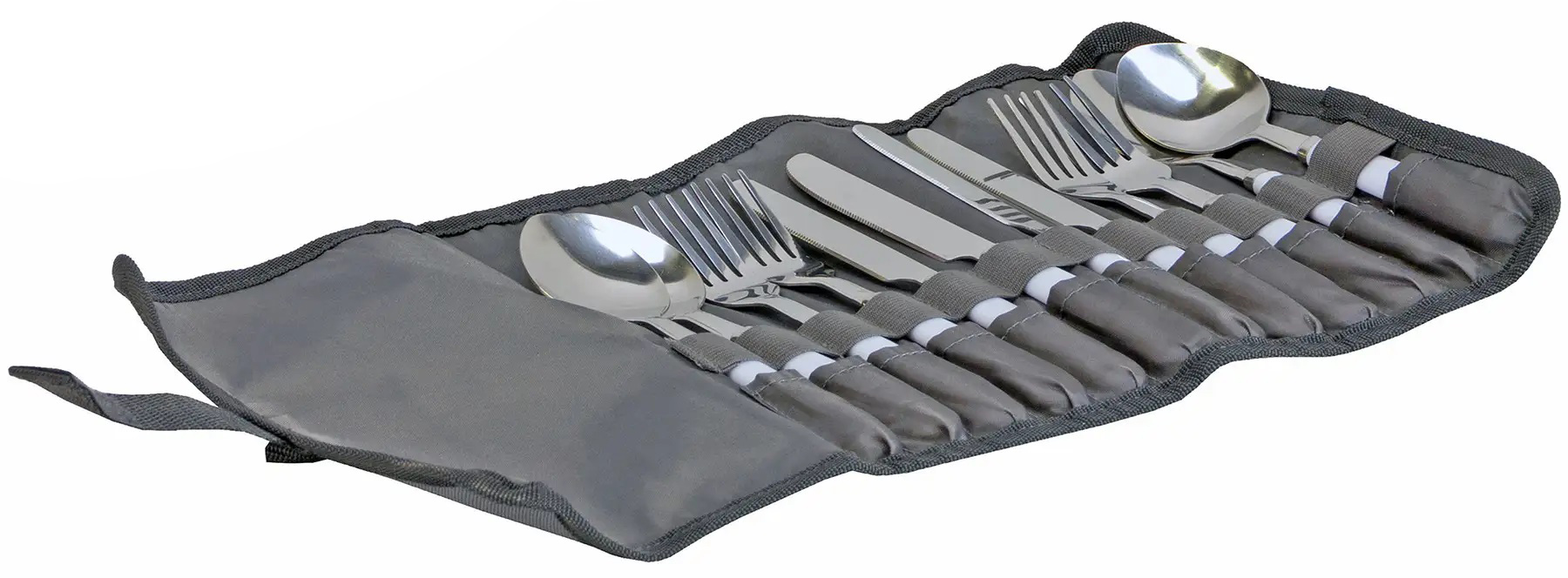 

Набор столовых приборов Vango Family Cutlery Set Grey (ACXCUTLERRLEW27) (929182)