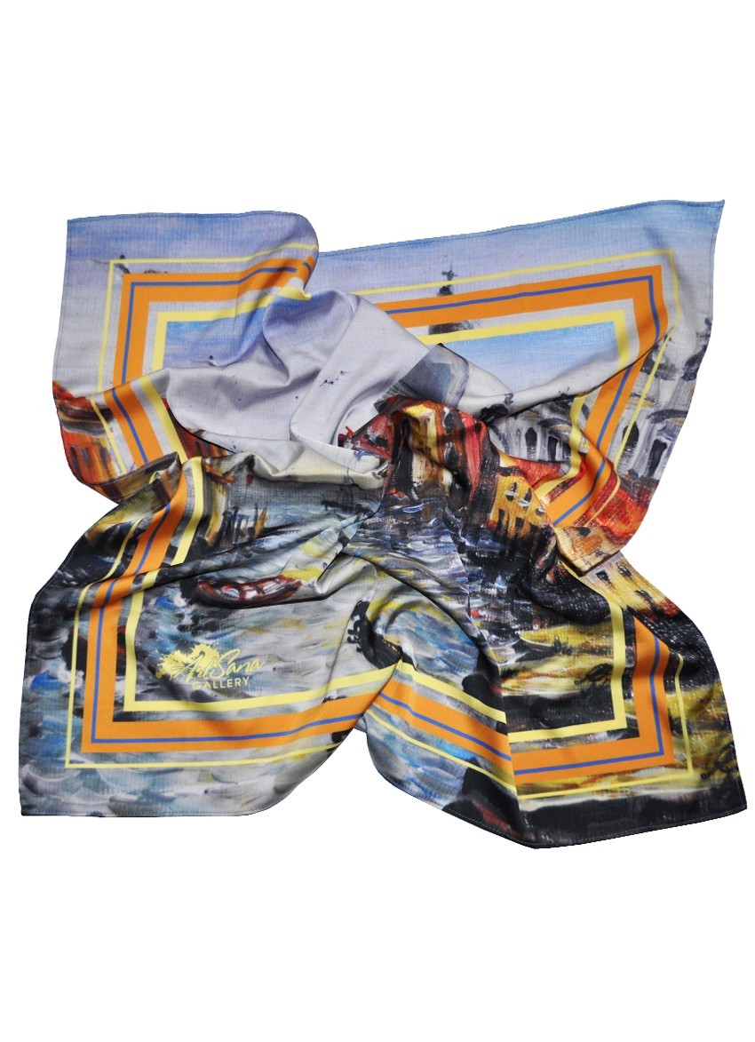 

Платок дизайнерский MyScarf "Венеция"