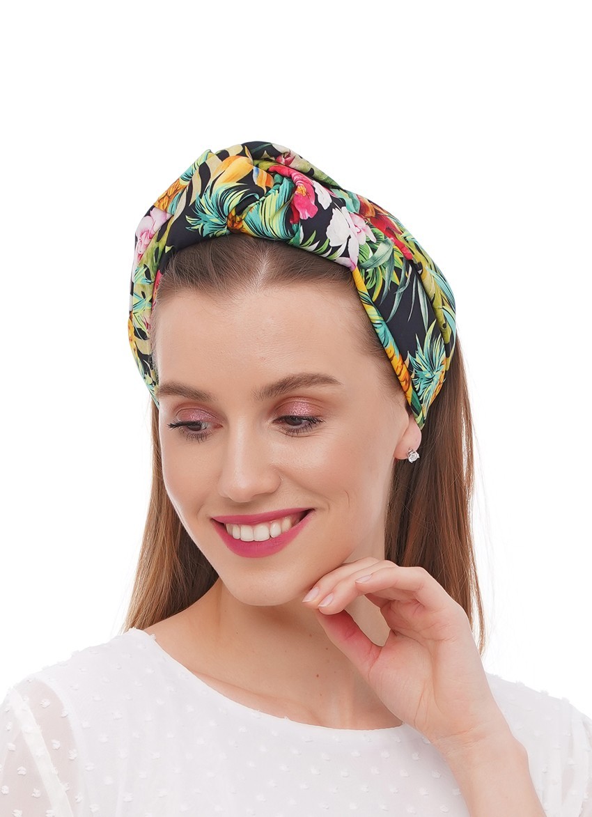 

Тюрбан MyScarf летний  Тропические цветы, Тюрбан MyScarf летний one size Тропические цветы