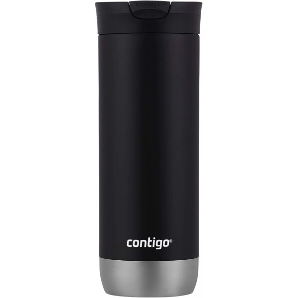 

Термокружка, термос Contigo Snapseal Insulated Travel Mug 16 Oz Licorice 473 мл Черная