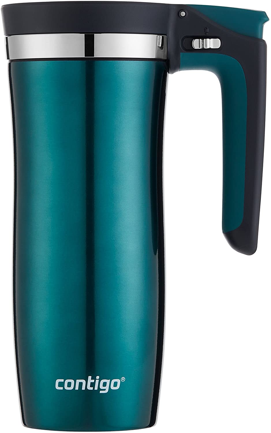 

Термокружка, термос Contigo Handled AUTOSEAL 16 Oz Evergreen 473 мл Зеленая