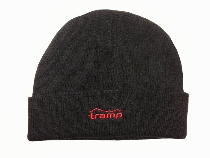 

Шапка вязаная Tramp черная