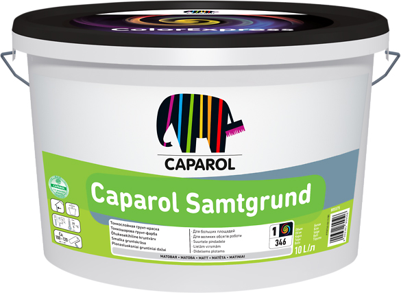 

Строительная краска Caparol SamtGrund 10 л Белая B1 (5907591933418)