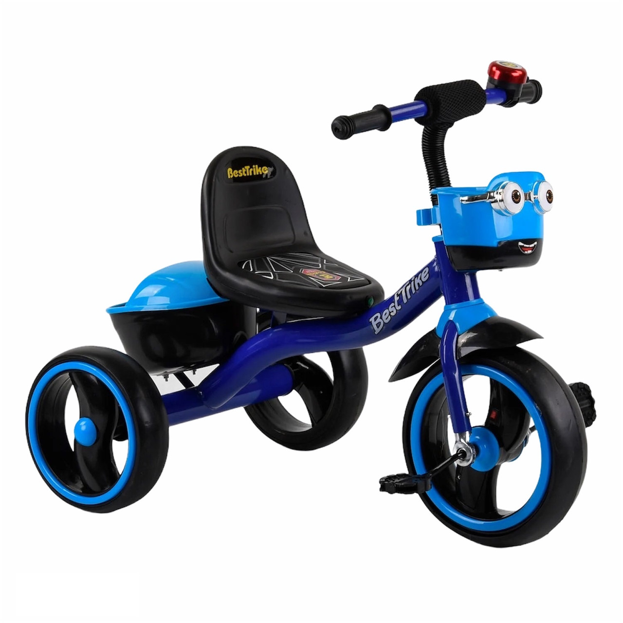 

Трехколесный Велосипед Best Trike Синий 3-х колёсный с музыкой и светом