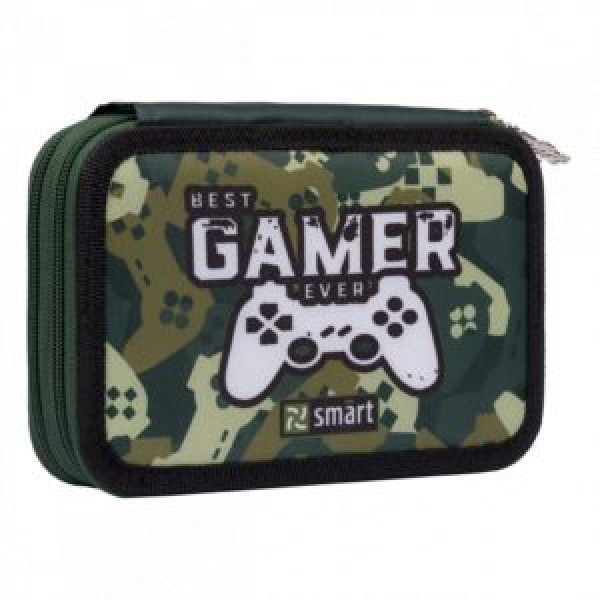 

Пенал твердий SMART подвійний HP-01 Best Gamer зелений 532574