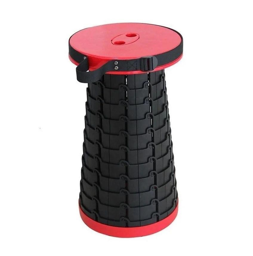 

Стул туристический складной 47 см Telescopic stool телескопический стул для пикника рыбалки отдыха
