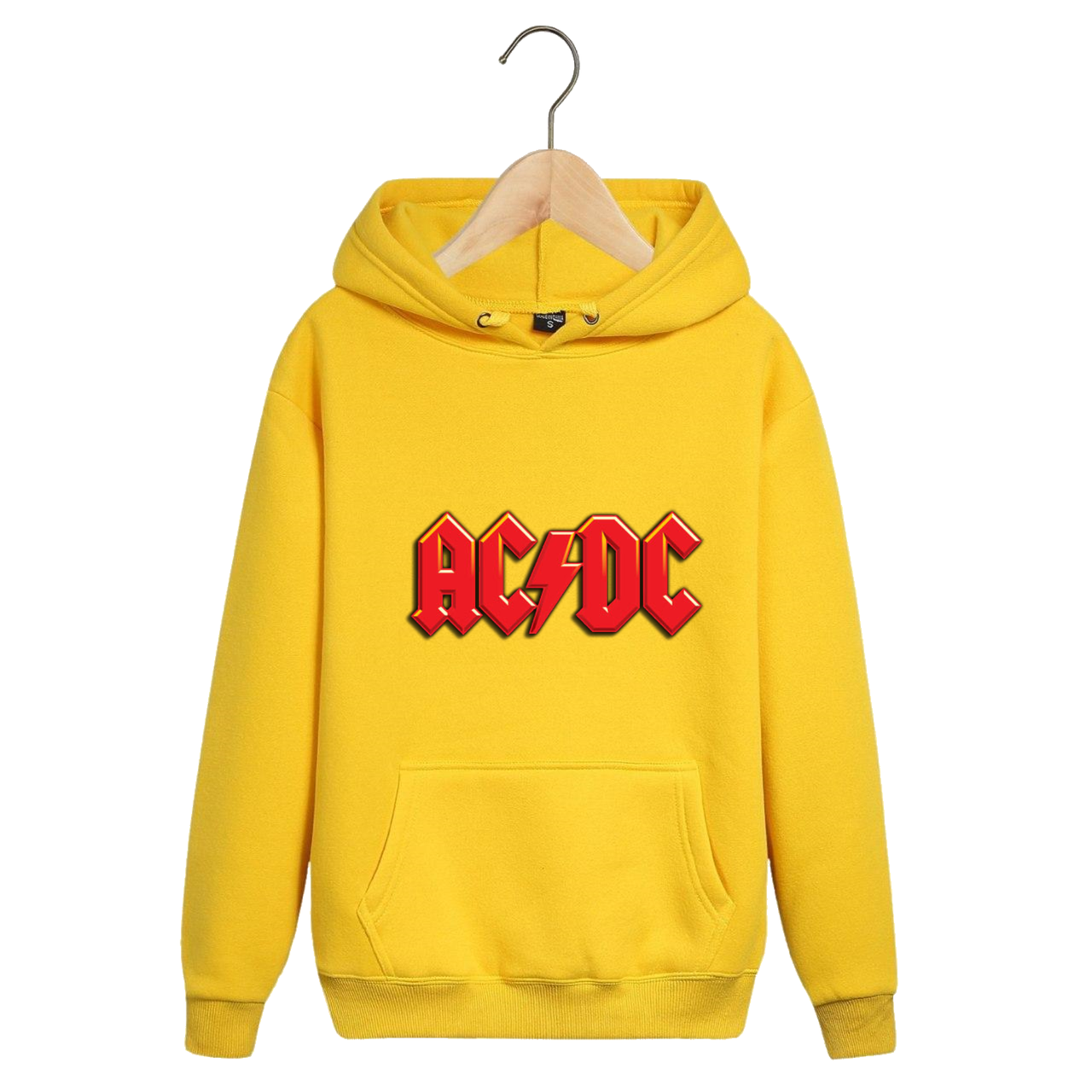 

Худи AC/DC Желтая Размер XXL