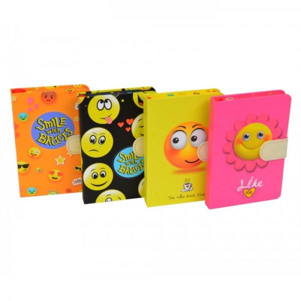 

Блокнот Набор блокнотов Art Smile with braces 15*10 см NB906 (AND002447)