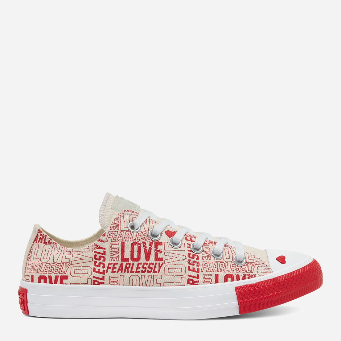 

Кеды Converse Ctas Ox 567311C 38 (7.5) 24.5 см Egret/University Red/White