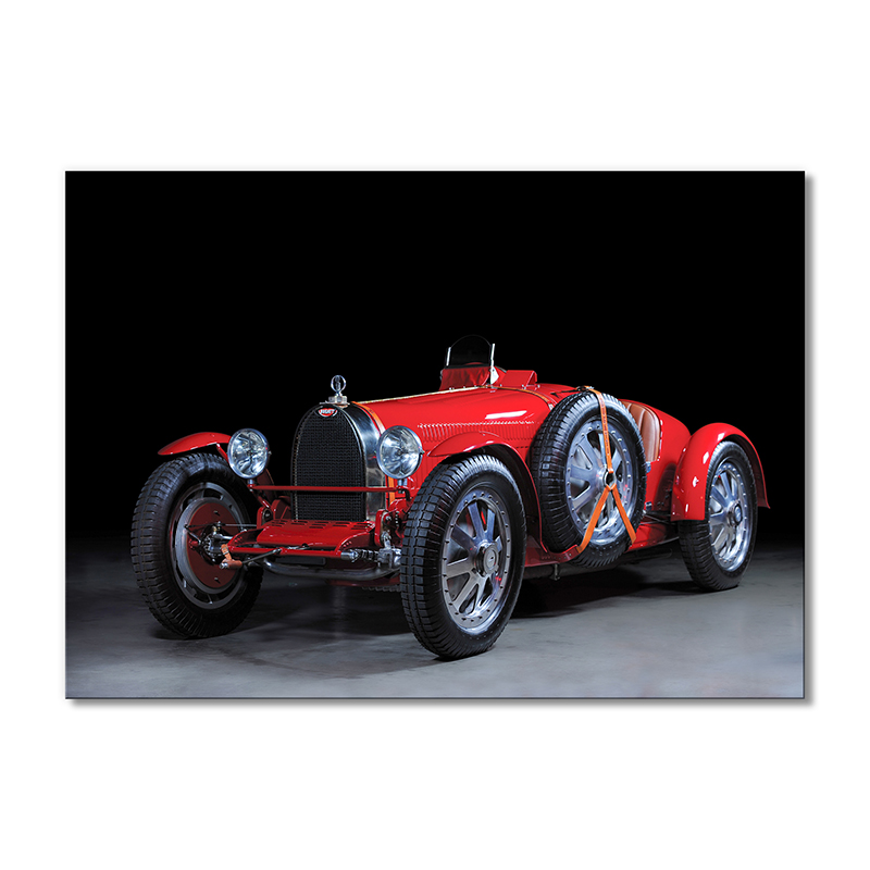 

Модульная картина Artel «1932 Бугатти Тайп 35 И красный» 1 модуль 50x75 см