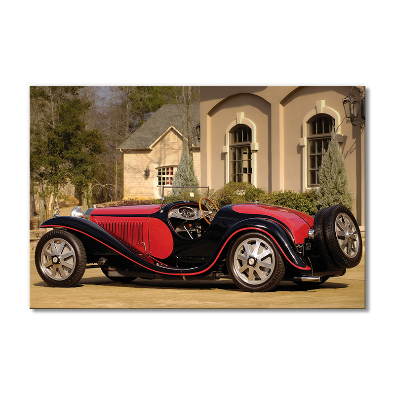 

Модульная картина Artel «1934 Бугатти Тайп 55 Родстер возле усадьбы» 1 модуль 40х60 см