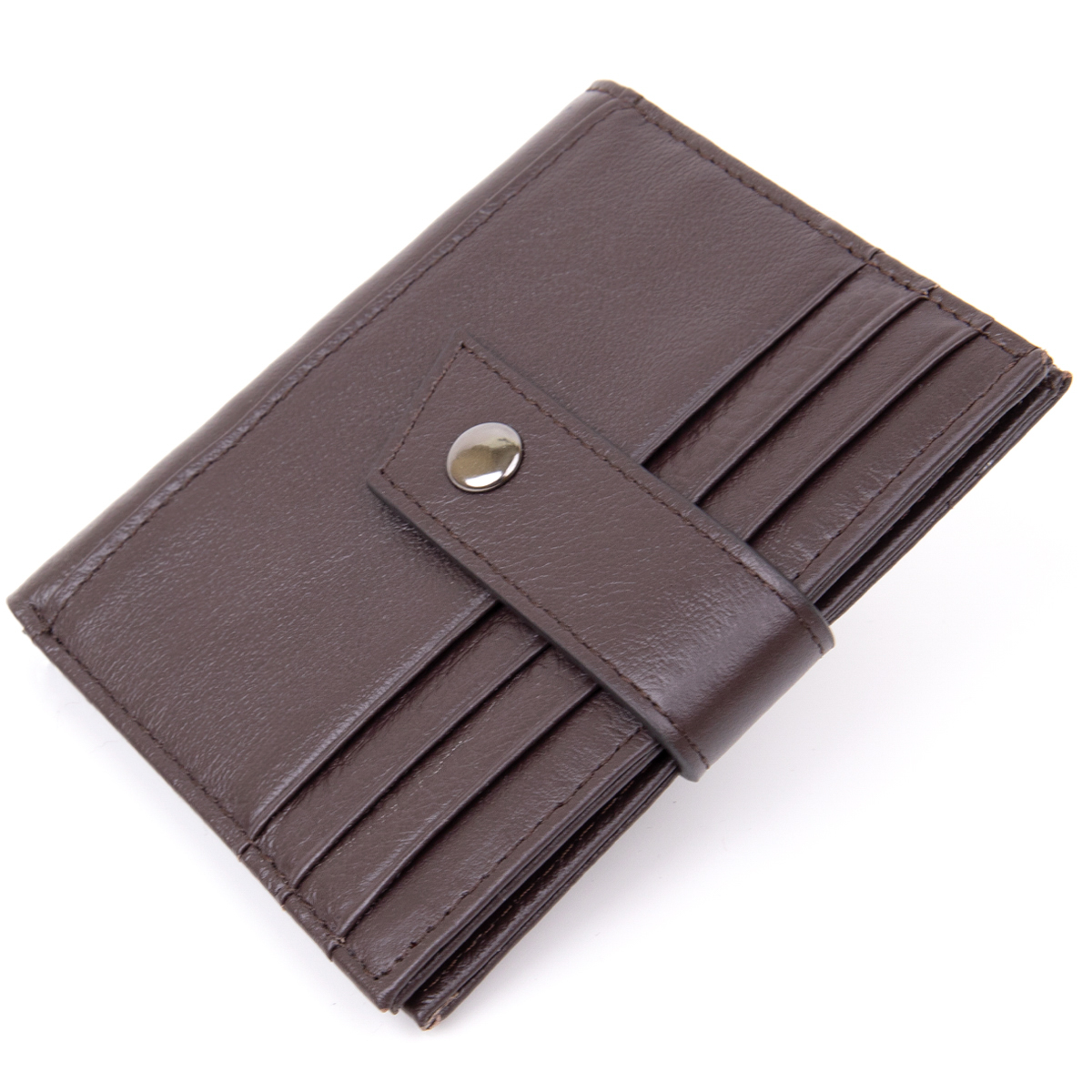 

Картхолдер унисекс Vintage 20447 Темно-коричневый