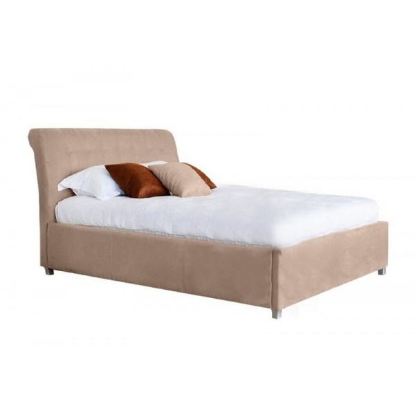 

Двуспальная кровать Кофи тайм из ДСП 160х200 с подъемным механизмом Капучино Embawood