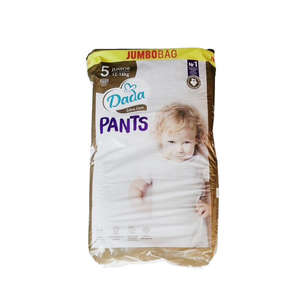 

Підгузки - трусики Dada Extra Care Pants 5 JUNIOR Jumbo Pack для дітей вагою 12-18 кг, 60 шт
