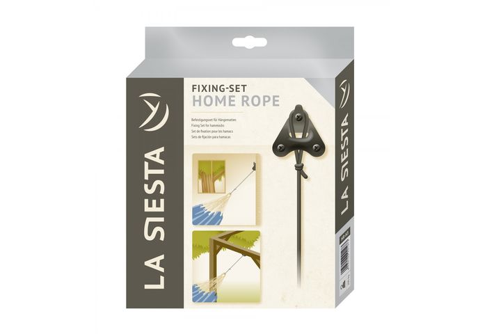 

Крепления для подвесных гамаков La Siesta Home Rope HR-H3 black